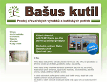 Tablet Screenshot of basus-kutil.cz